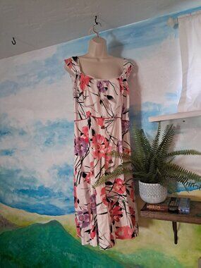 Fashion Bug size 24W (3X) summer dress, read ad!